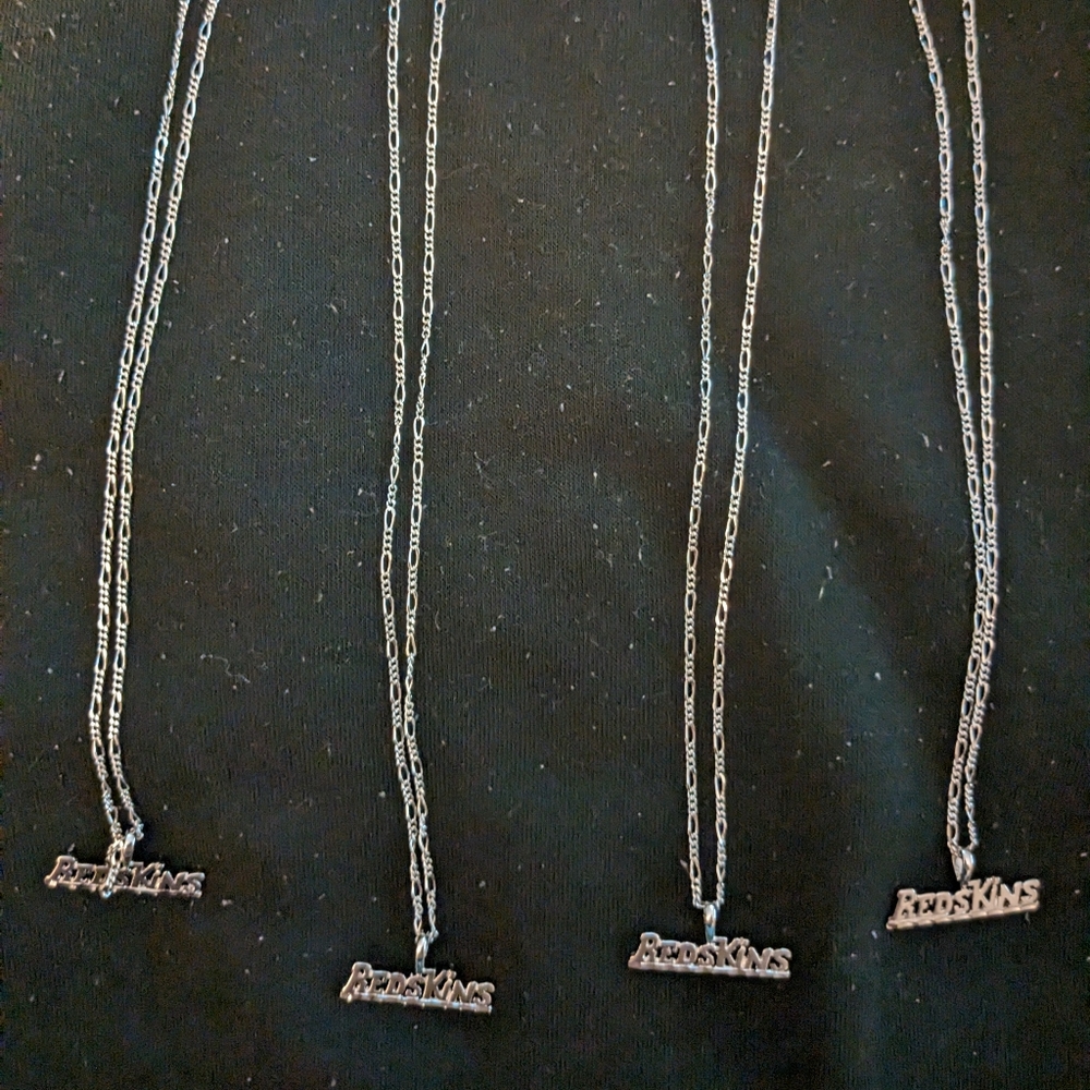 Women's 20 inch .925 Sterling Silver and Rhodium necklace with charm.